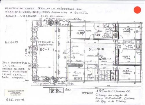 Montpellier centre de Celleneuve : grand appartement neuf + terrasse 80 m2 !