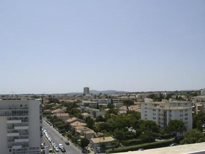 Montpellier : nouvelle mairie : T2 neuf + grande terrasse