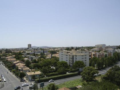 Montpellier : nouvelle mairie : T2 neuf + grande terrasse