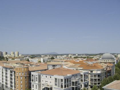 Montpellier : nouvelle mairie : T1 neuf + grande terrasse